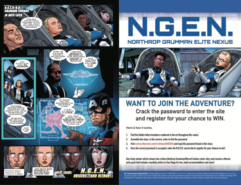 Illustration for article titled Here's Marvel's Canceled Promo Comic for Defense Contractor Northrop Grumman
